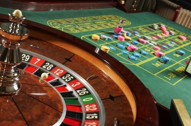Live dealer studio with multiple camera feeds and professional setup